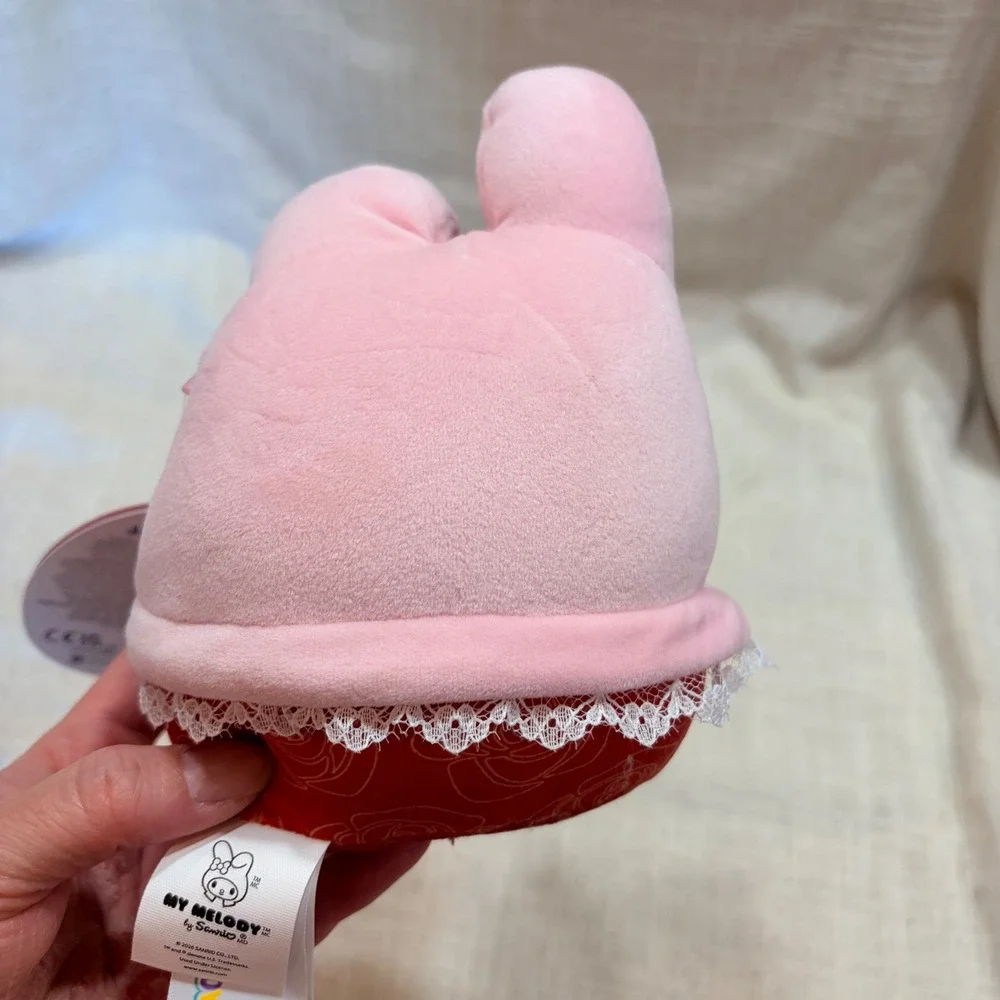 Squishmallows‎ Sanrio My Melody Pink Rose Lace Plush 5 inch SQSN01572 NWT 2024